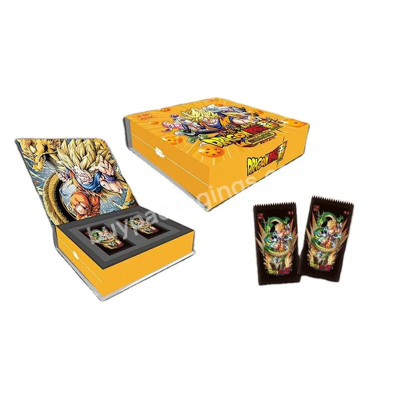 Wholesale Dragon Ball Collection Cards Box Luxury Booster Super Heroes Classic Edition Board Playing Games Carts Anime G