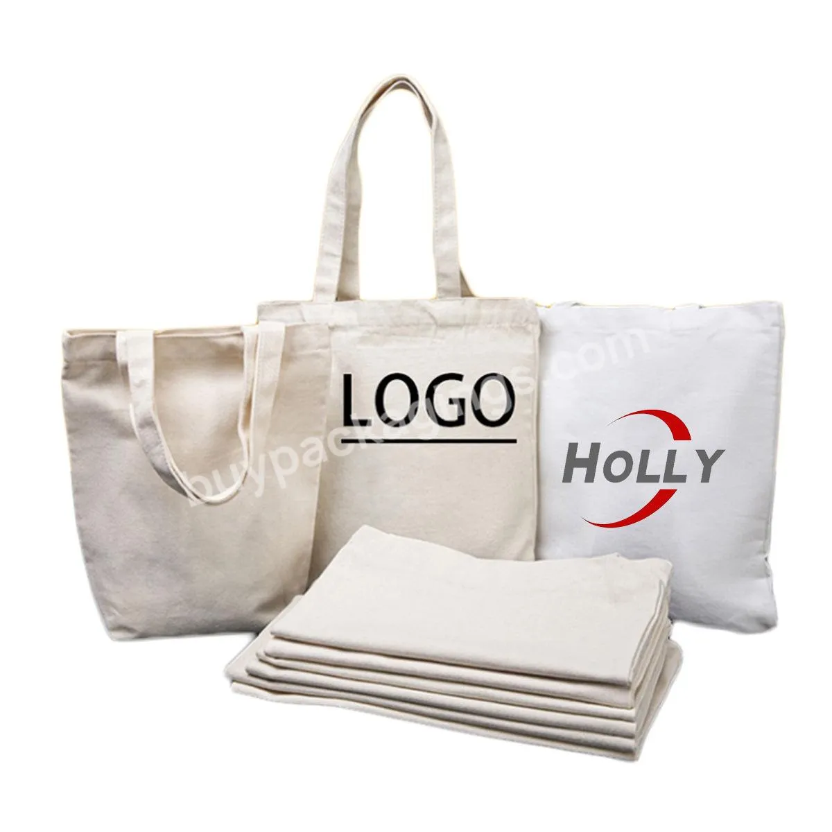 Wholesale Eco Blank Custom Cotton Bag Recycled Customized Printing Shopping Tote Bag Plain Organic Cotton Canvas Tote Bags