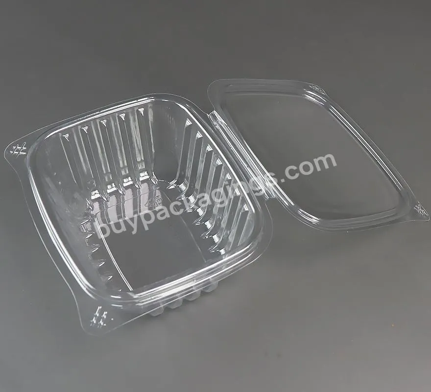 Wholesale Factory Supply Clear Plastic Fruit Box