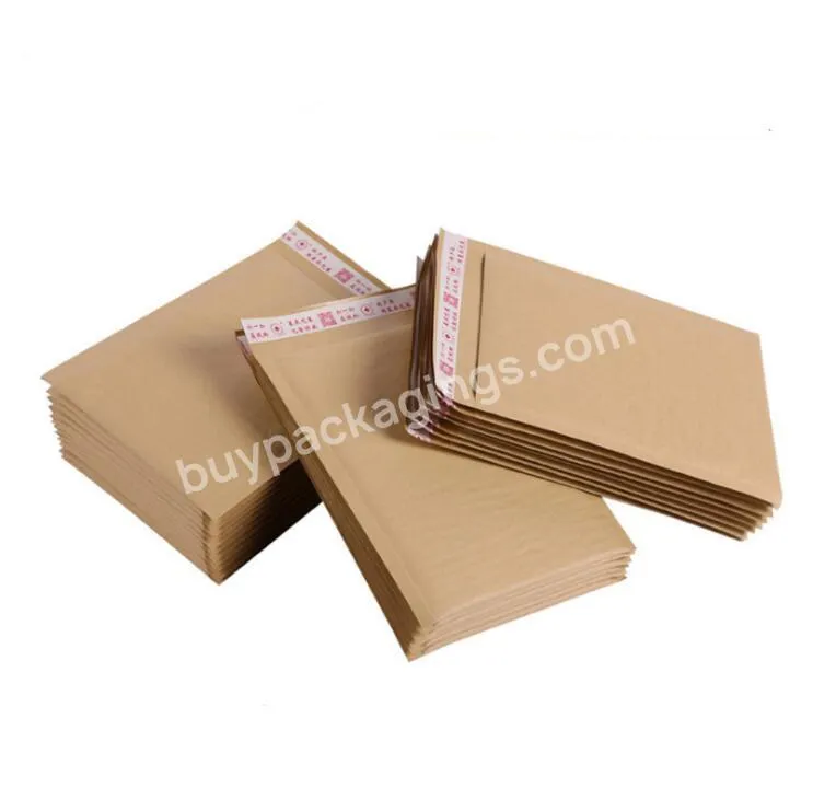 Wholesale Fully Recyclable Kraft Bubble Mailer Express Mailing Envelope Bags - Buy Envelope Bags,Kraft Bubble Mailing Envelope Bags,Recyclable Envelope Bags.