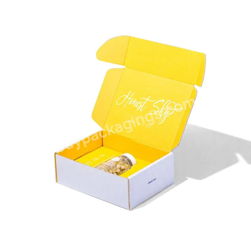 Wholesale Gift Packaging Mailer Paper Box Mailing Shipping Corrugated Cardboard Mailer Boxes Custom Logo