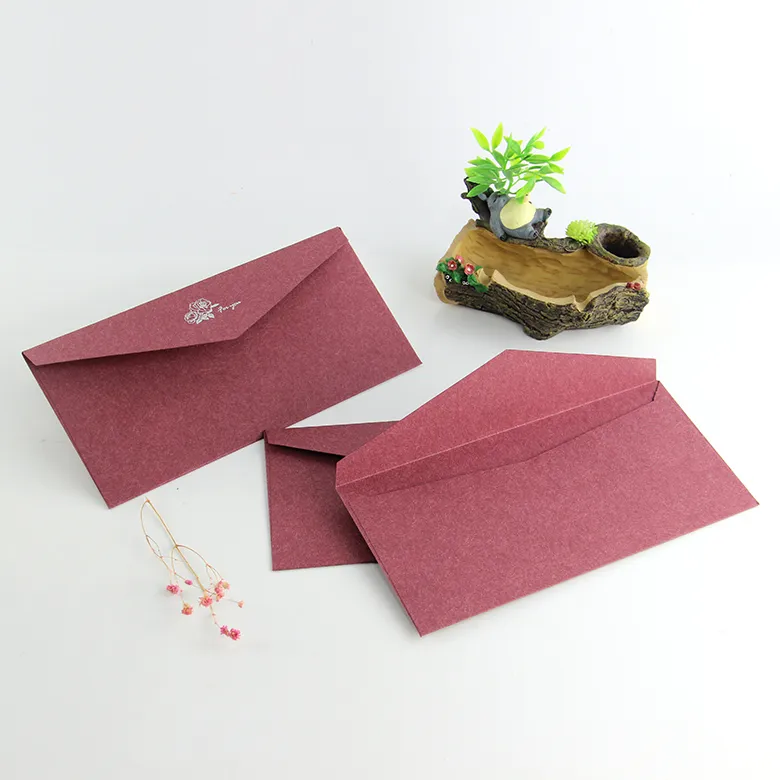 Wholesale Gold Stamping Cheap Envelopes For Wedding Invitations