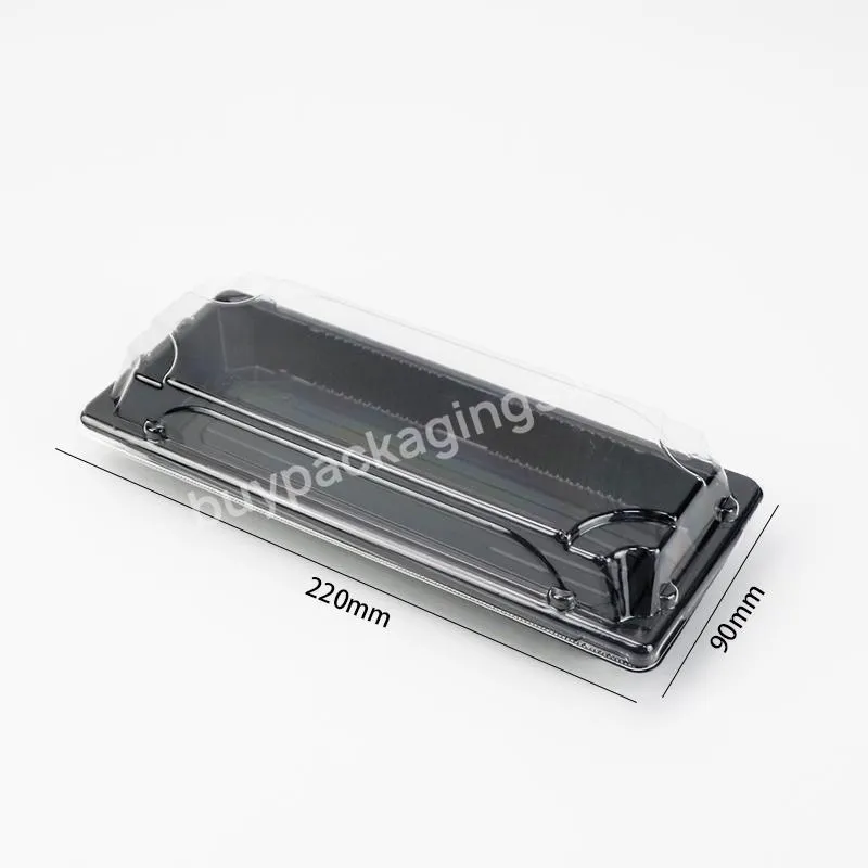 Wholesale High-end Takeway Eco Friendly Disposable Custom Plastic Japanese Sushi Box