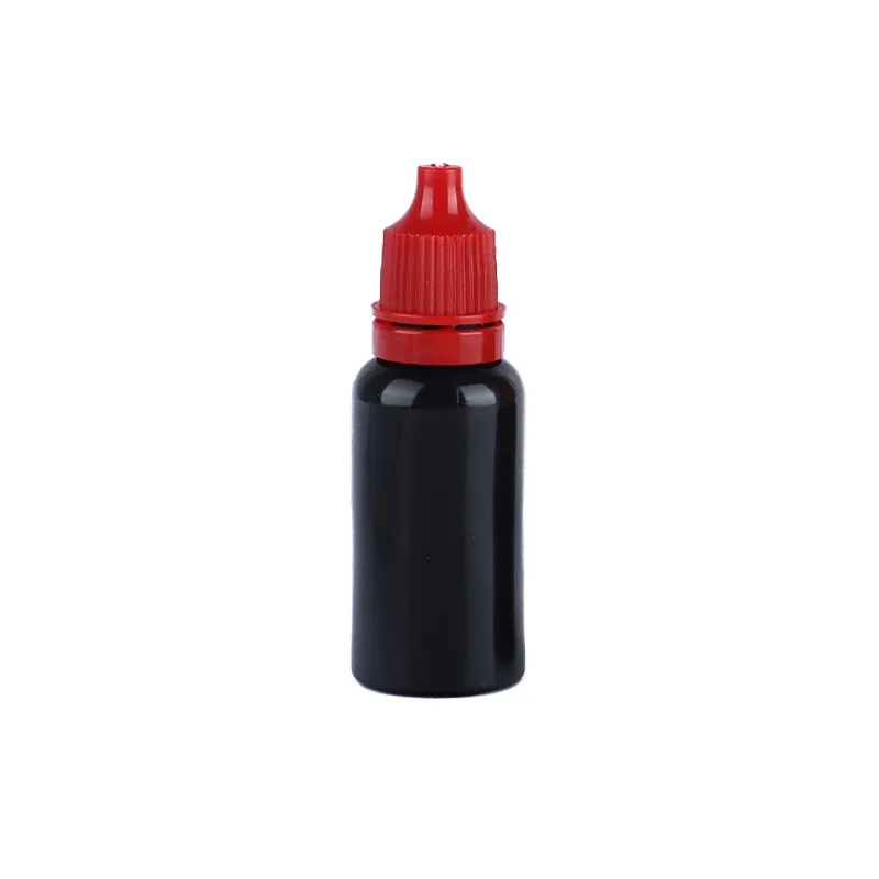 Wholesale Hot Sale Black Color 5ml 10ml 15ml 20ml Eyedroppers PE Material Plastic Bottle