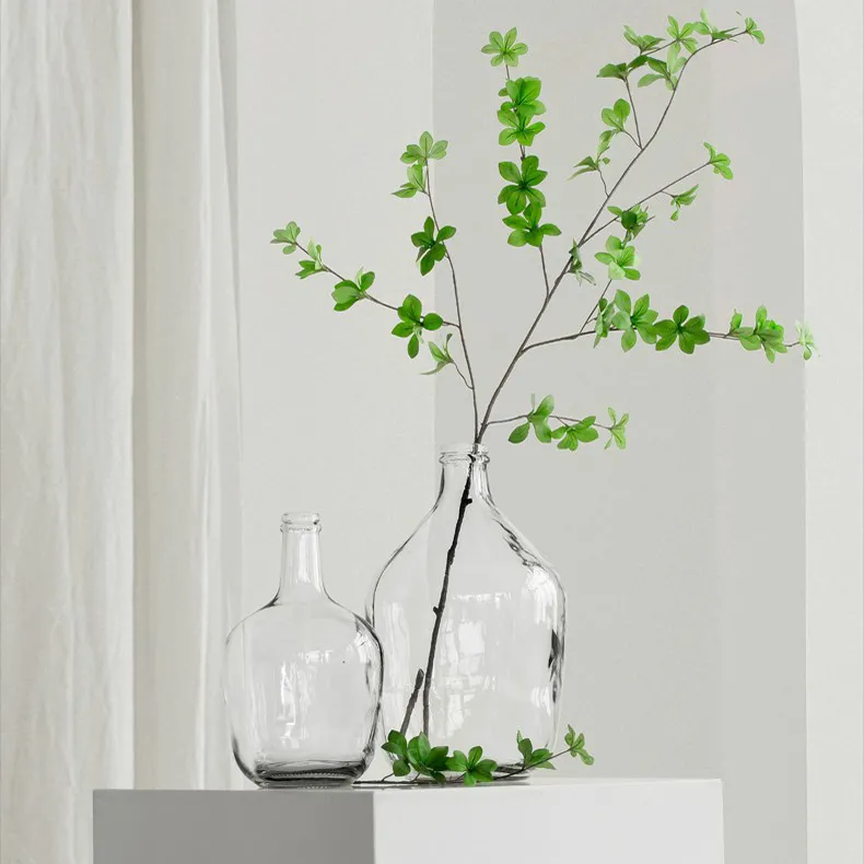 Wholesale INS Nordic Style Decorations Flower Arrangement  Large Size For Green Planet Glass Vase