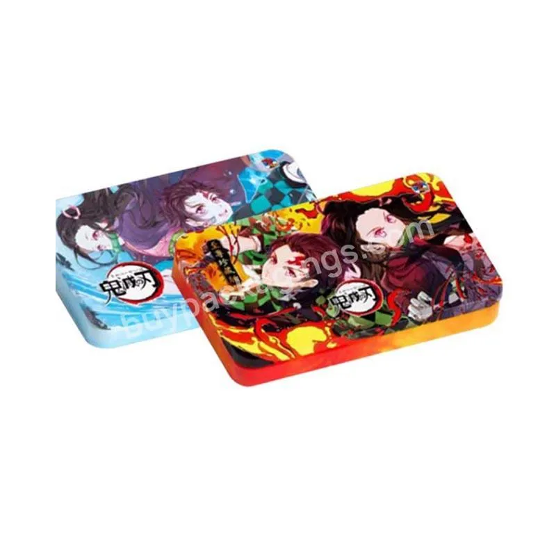 Wholesale Japanese Anime Game Cards Thickened Tr 3d Demon Slayer Anime Collection Card Rare Cards Box Children Toys - Buy Demon Slayer Collection Card,Custom Board Game Box,Wholesales Demon Slayer Collection Card.