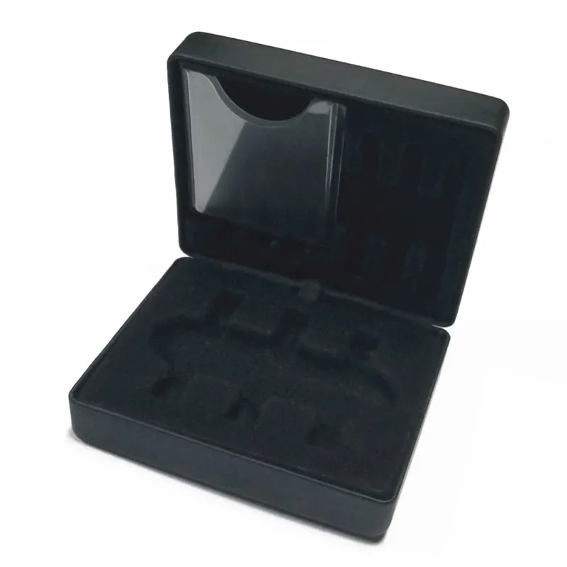 Wholesale leather black Dart Box package Case