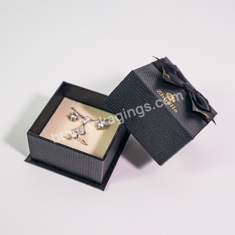 Wholesale Logo Printed Luxury Small Gift Jewelry Packaging Box With Lids For Necklaces Bracelets Earrings Custom Jewellery Box