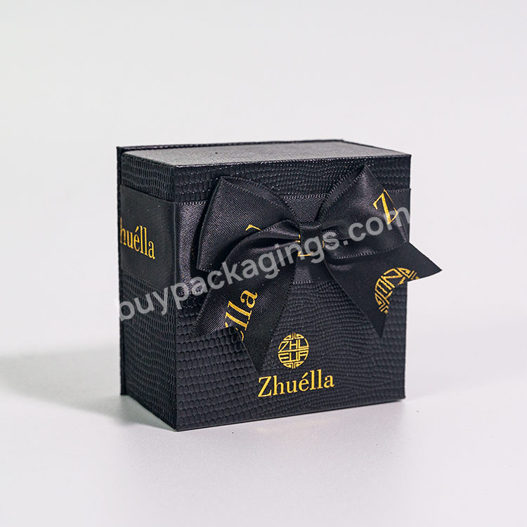 Wholesale Logo Printed Luxury Small Gift Jewelry Packaging Box With Lids For Necklaces Bracelets Earrings Custom Jewellery Box