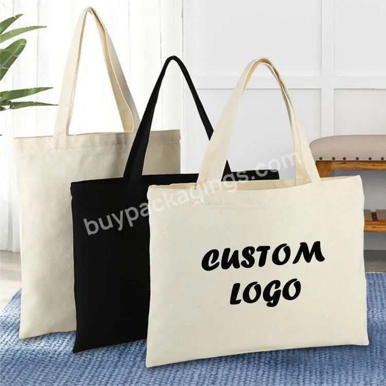 Wholesale Luxury Quality Custom Logo Reusable Foldable Canvas Tote Eco-friendly Shopping Bag Cloth Grocery Shopping Tote Bag