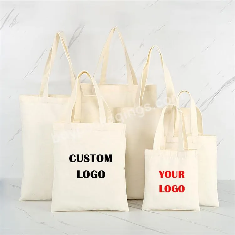 Wholesale Luxury Quality Custom Logo Reusable Foldable Canvas Tote Eco-friendly Shopping Bag Cloth Grocery Shopping Tote Bag