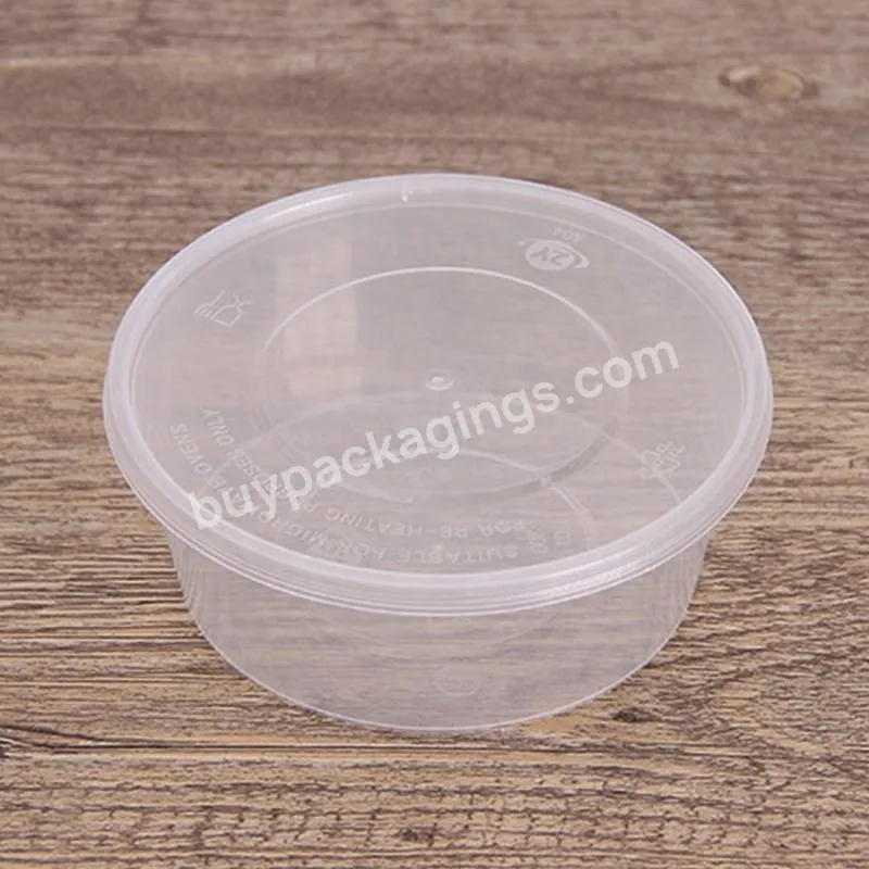 Wholesale Microwave Pp Plastic Takeaway Food Container Box With Cover