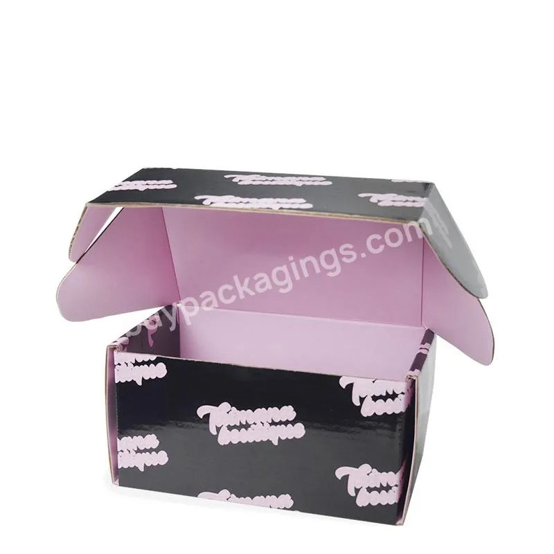 Wholesale New Trending Product Fashion Packaging Shipping Boxes Custom Corrugated Paper Design Shoe Boxes