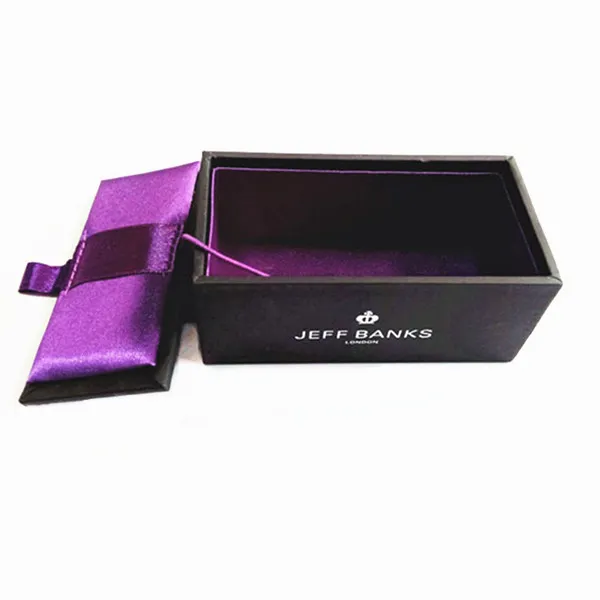 Wholesale Plastic Cufflinks Tie Gift Box