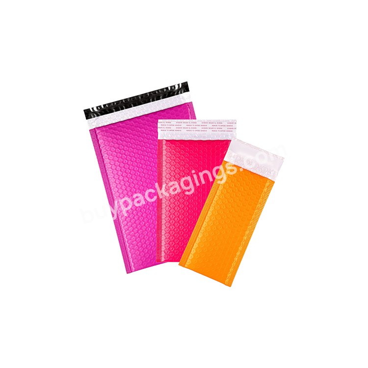 Wholesale Poly Packaging Bag Padded Envelopes Bubble Mailers Mailing Bags - Buy Pink 8x10 Bubble Mailer,Matte Bubble Mailer Bags Nude,Poly Bubble Mailers Black.