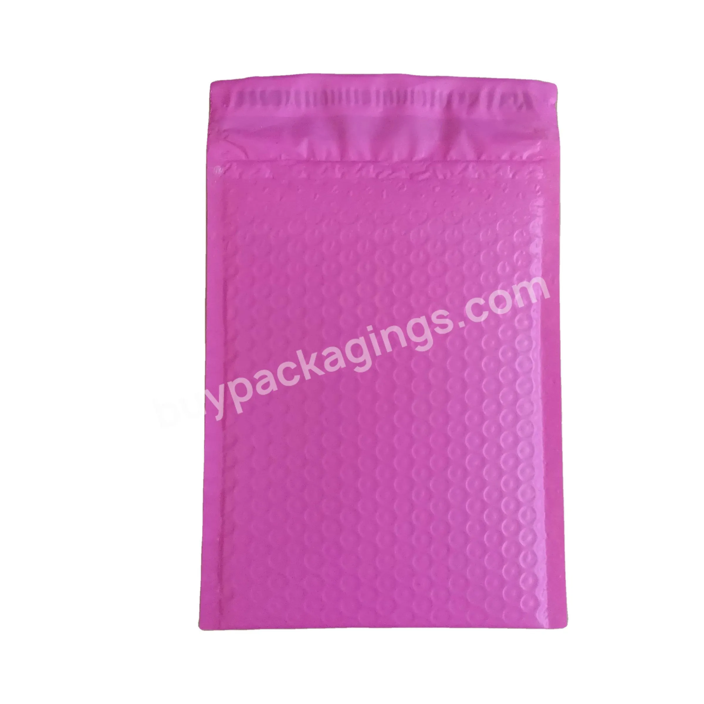 Wholesale Price Matte Holigraphic Custom Eco Friendly Padded Compostable Colors White Gray Black 5x7 Bubble Mailer