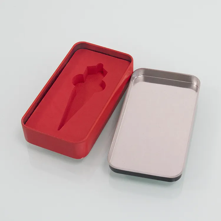 Wholesale Price New Design Professional Free Sample Rectangular Tin Can