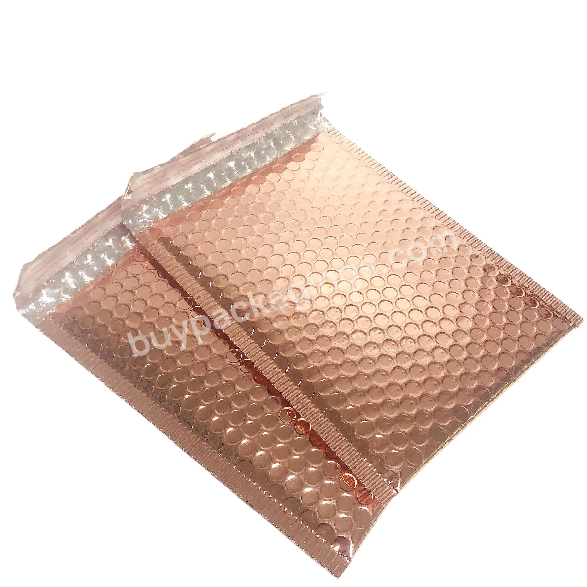 Wholesale Price Poly Padded Shipping Envelopes Black Mailing Post Bags Gold Bubble Mailers