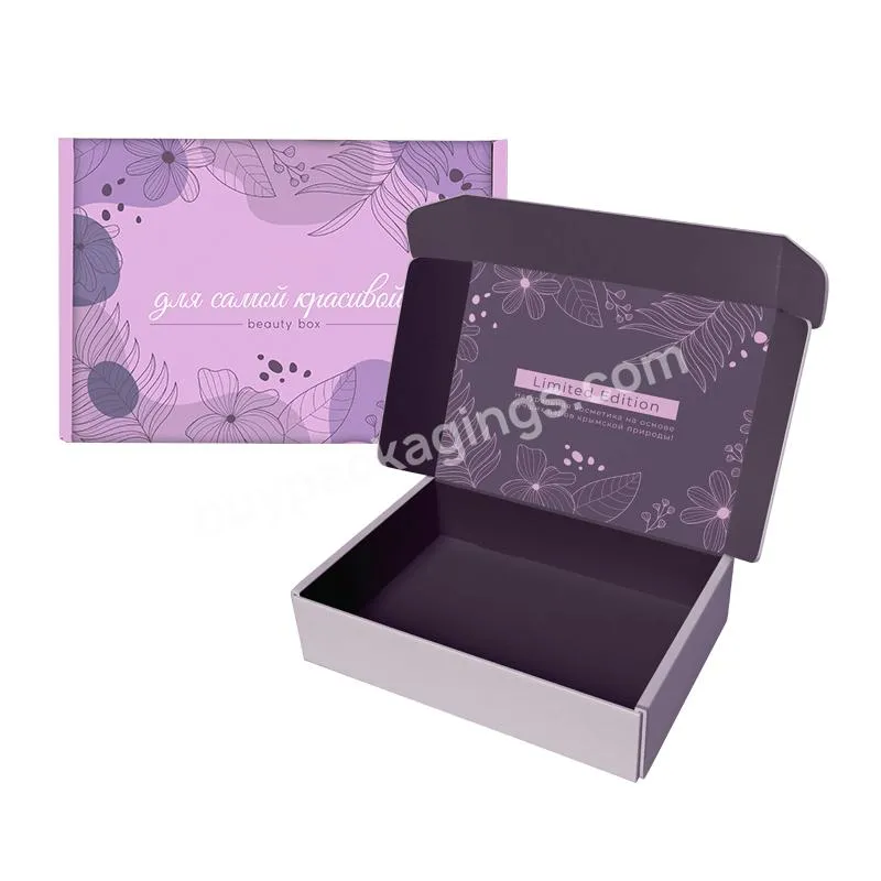 Wholesale Shipping Eco Friendly Custom Gift Packaging Paper Cardboard Boxes Subscription Logo Printed Mailer Box