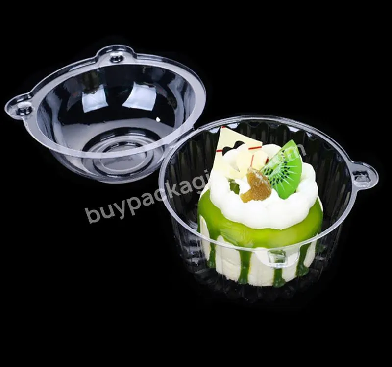 Wholesale Transparent Plastic Bowl Donut Cake Blister Biscuit Baking Fruit Box