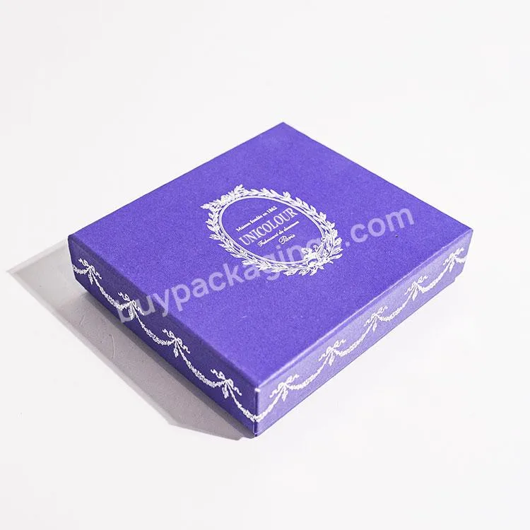 Wholesales Custom Cardboard Lid And Base Silk Scarf Packaging Gift Box Luxury Gift Box Packaging With Logo