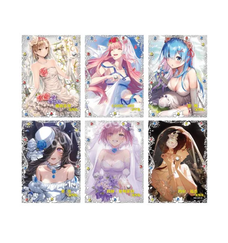 Wholesales New Goddess Story Collection Cards Nns-01 Offline Sexy Pr Booster Prom Pack Sexy Girls Table Playing Game Board