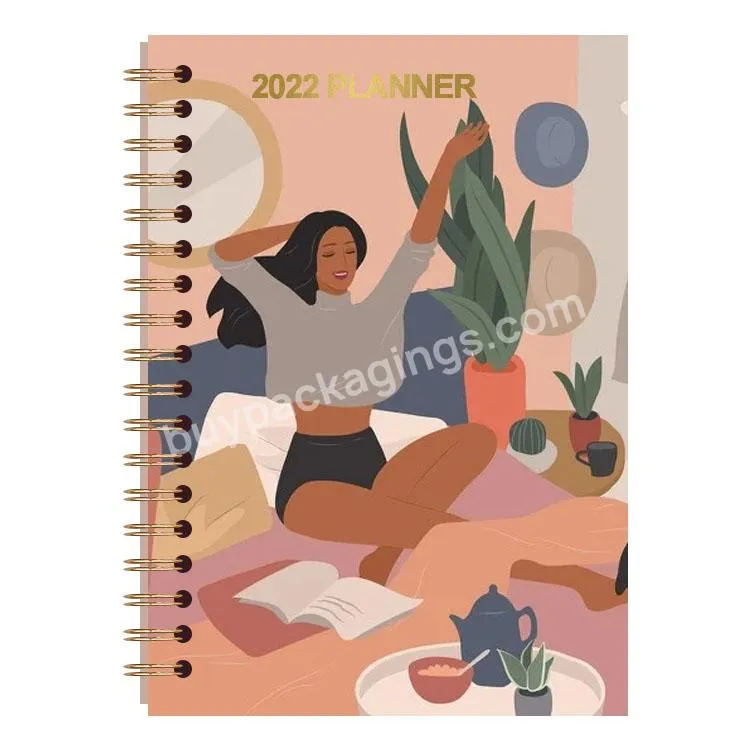 Wy 1025 Long Life High Quality Weekly Planner Manifestation Journal Journals Custom Logo Notebook