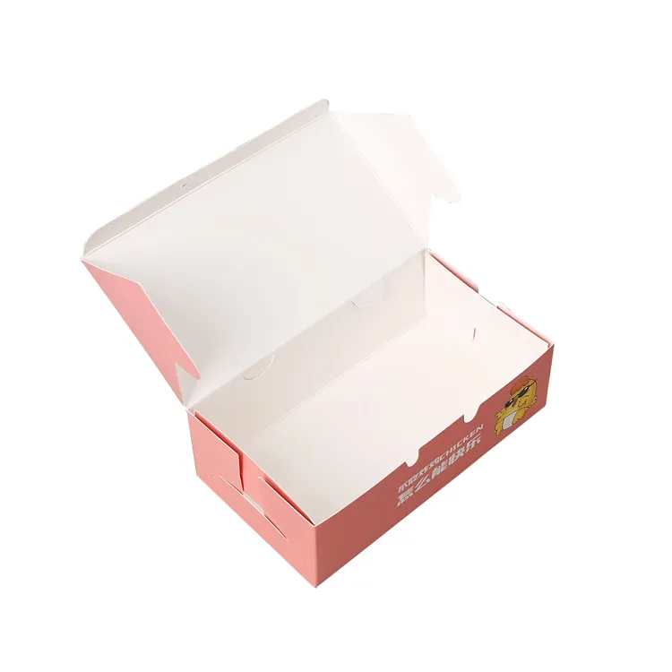 Yilucai Custom Card Fast Food Fried Chicken Packaging Box