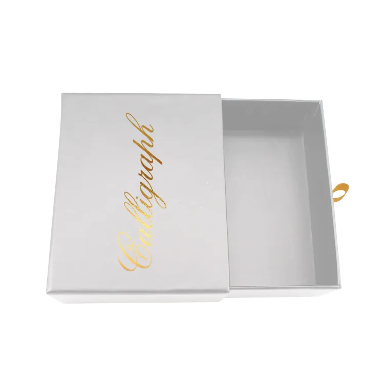 Yilucai Custom Print High Quality Jewelry Drawer Gift Packaging Box with Logo