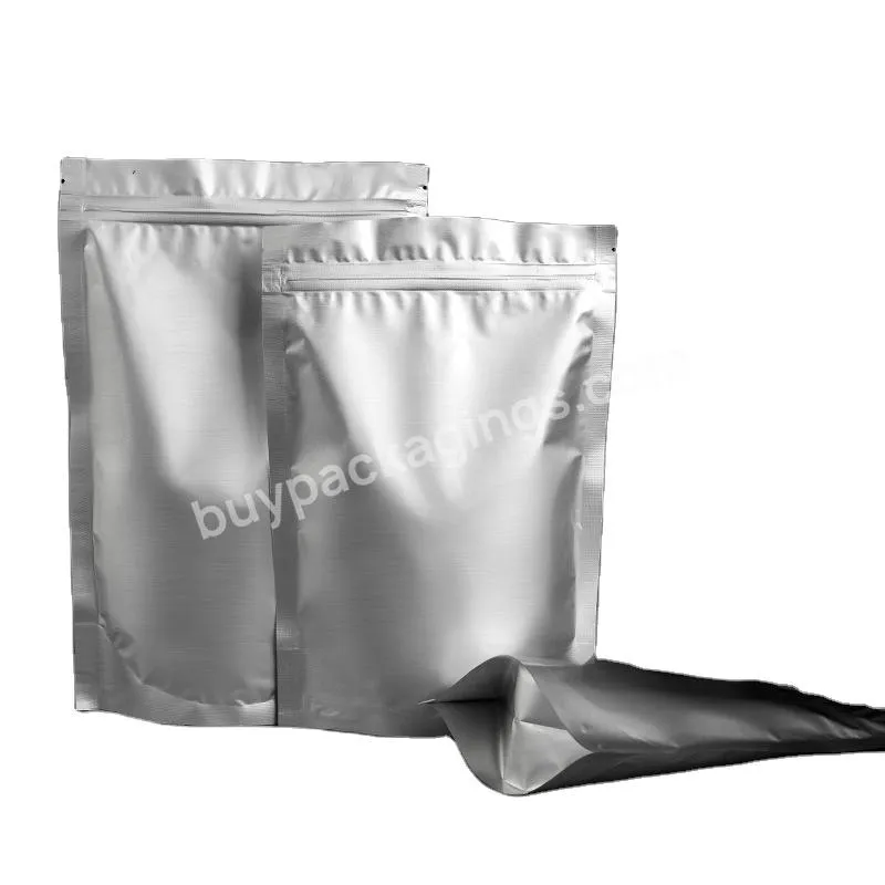 Ziplock Bags Aluminum Foil Stand Up Pouches Protein Powder Chocolate Powder Food Bag