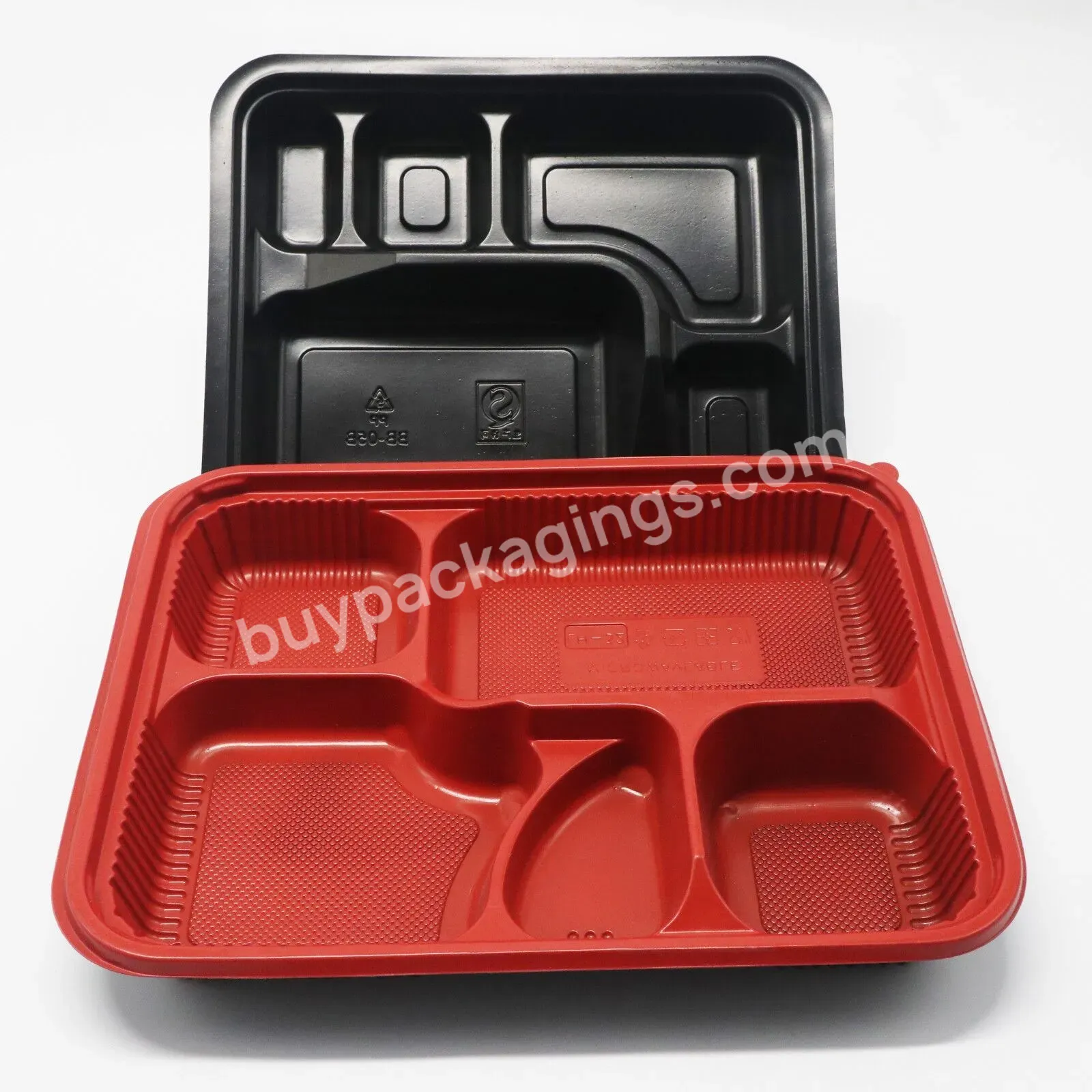 1 2 3 4 5 6 7 Compartment Food Grade Pp Material Free Rectangular Plastic Microwave Lunch Box With Pp Lid