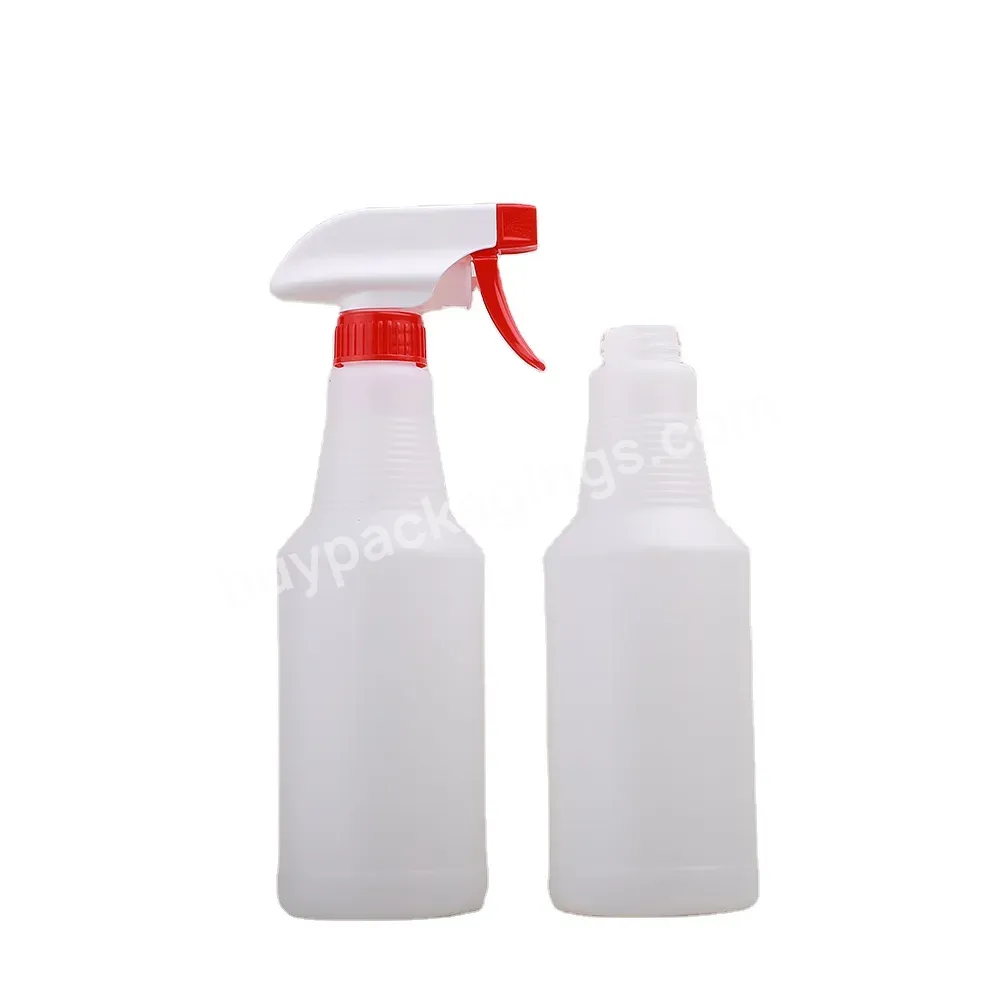 1 Liter 1000ml 32oz Round Hdpe Chemical Cleaner Trigger Plastic Spray Bottle