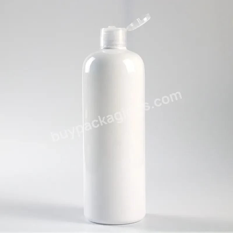 1 Liter 1000ml Round Shape Pet Plastic Bottle With Top Cap