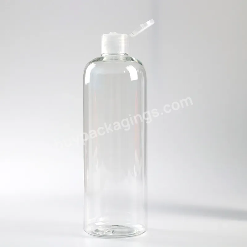 1 Liter 1000ml Round Shape Pet Plastic Bottle With Top Cap