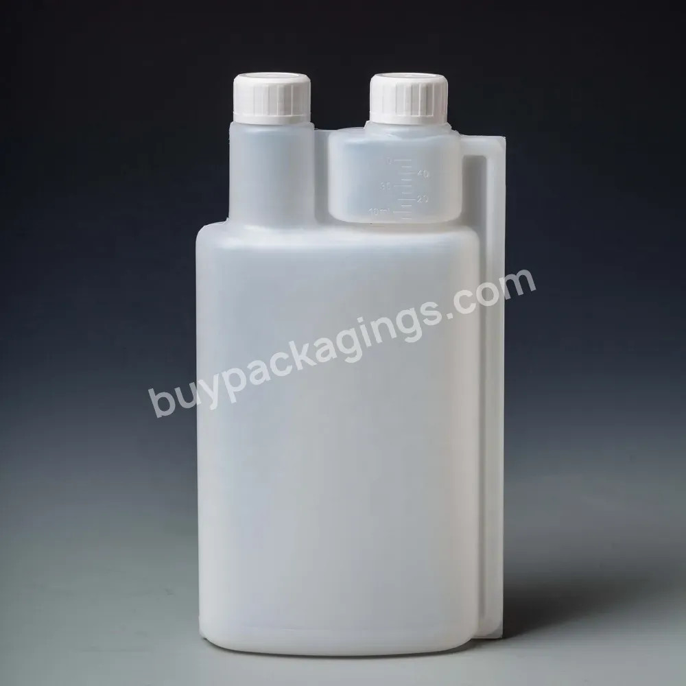 1 Liter Plastic Dual Chamber Dose Chemical Dispensing Fertilizer Bottle