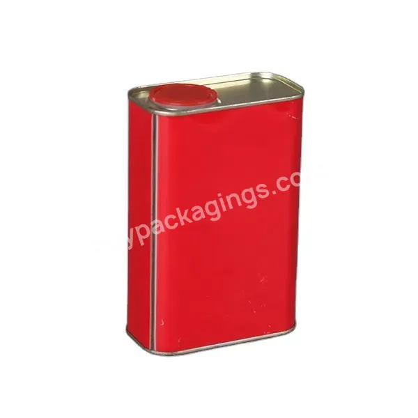 1 Liter Tin Can Peanut Oil Tin Container 1 Gallon Olive Oil Tin Packaging