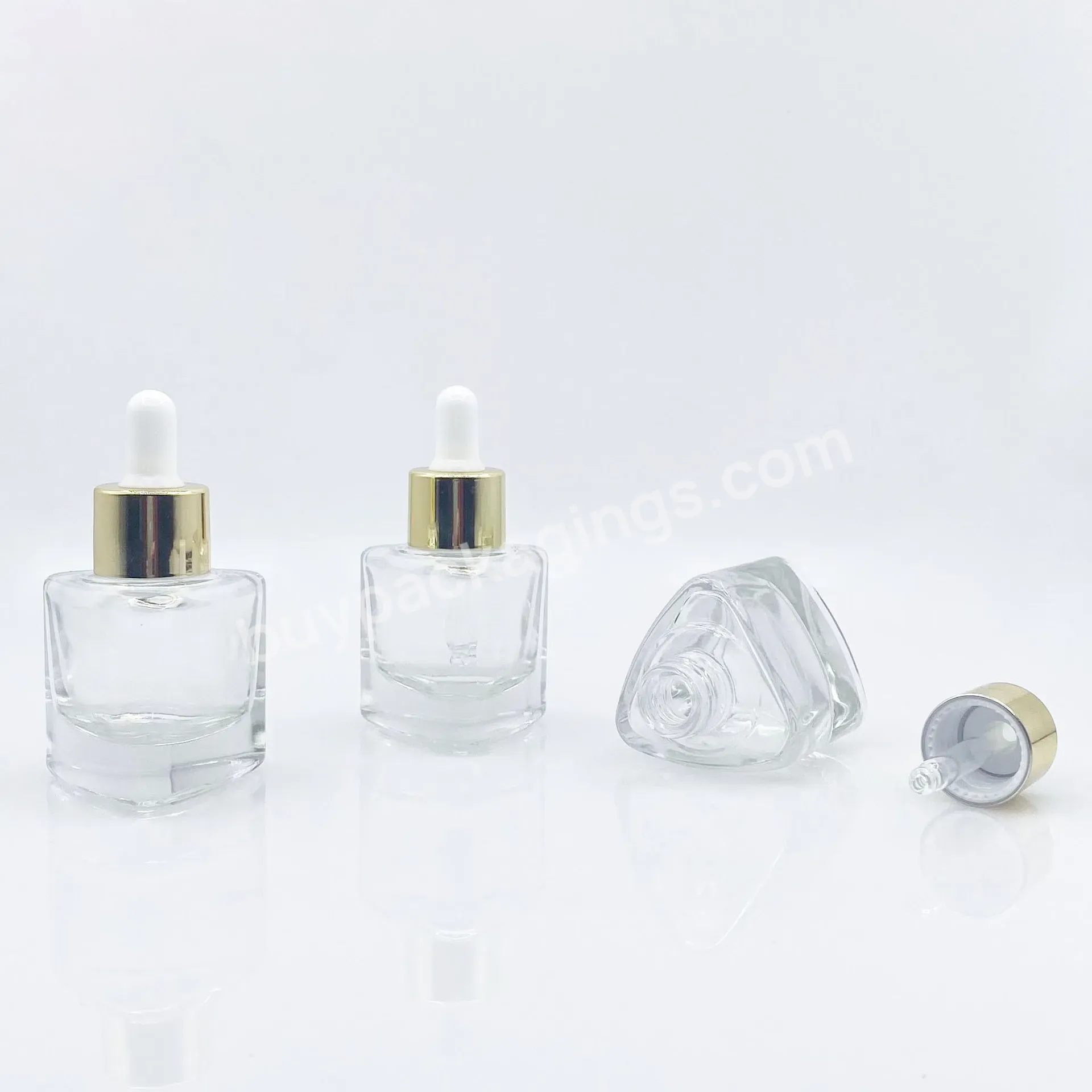 1 Oz Glass Dropper Bottle 30ml Pressing Cosmetic Skin Care Essence Dropper Bottle