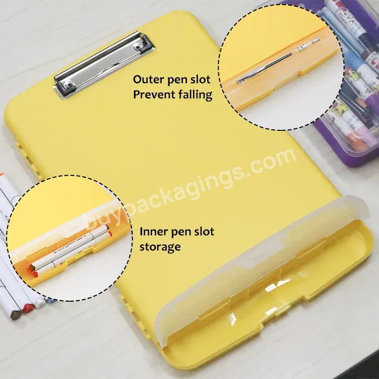 1 Pcs Multi Colored Cover Plastic Clipboard A4 Waterproof Document Metal Storage Folder Foldable Organizer Desk Storage Boxes - Buy Metal Storage Clipboard,Clipboard Folder,A4 Waterproof Clipboard Desk Storage.