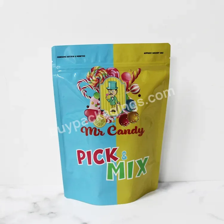 1 Pound Blank Bags Ordinary Big Resealable Zip 1-gallon 1.7oz 1/2lb 1/4 Oz Child Proof Exit 1/4oz 1/8 Custom Mylar Bag