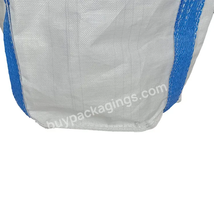 1 Ton Bags Jumbo Bag And Sacks For Packing Pp Food Grade For Sand Dimension 500-3000kg Acceptable Flat Bottom