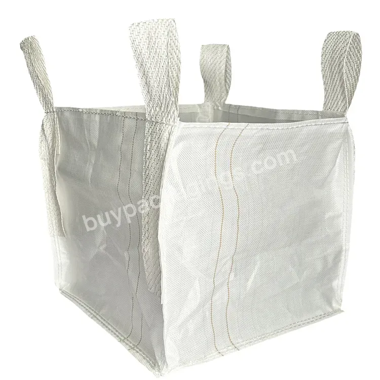 1 Ton Big Bulk Container Bag For Packing Rice Grain Wheat Flour Fertilizer