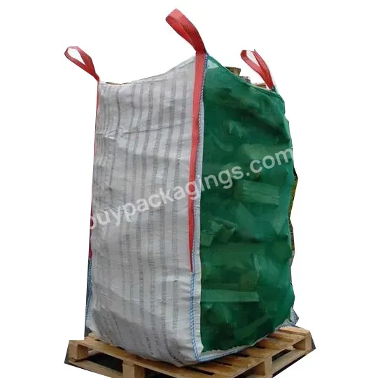 1 Ton Jumbo Bag Woven Big Bag For Sand For Coal,One Ton Bulk Bag,Pp Breathable Customized Flat Bottom 500-3000 Kgs Ad0021 5:1