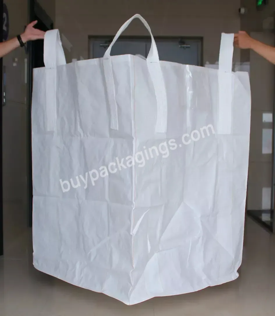 1 Ton Recycling Bulk Bag Agriculture Mineral Packing Big Bag 1000 Kg Concrete Bags