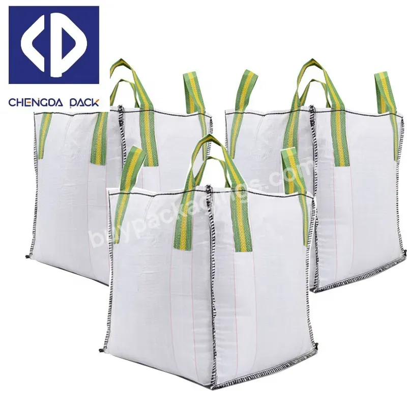 1 Ton Woven Pallet Fine Dry Salt Fibc Packing 50gm 55gm Sling Jumbo Bulk Bag For Cement - Buy Woven Bag Bulk Bag,Big Bag 1000 Kg,Lime Jumbo Bags In Brazil.