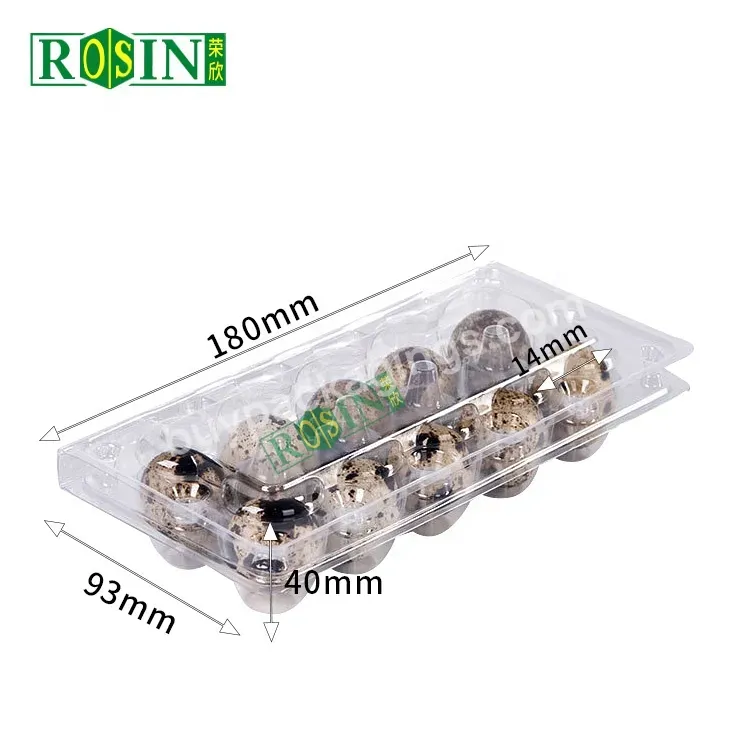 10 Holes Hinged Clamshell Disposable Clear Blister Plastic Quail Eggs Cartons Packaging Egg Trays Suppliers