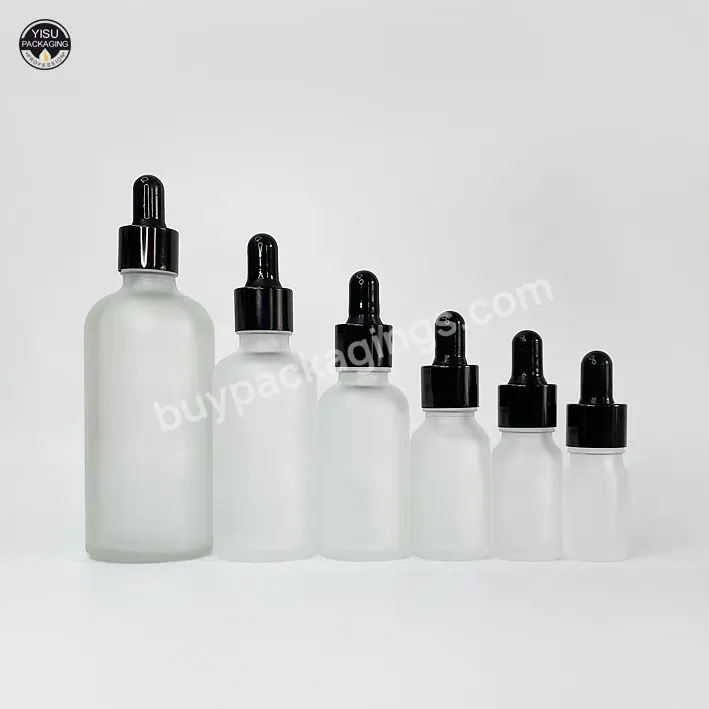 10 Ml 15ml 50ml 100ml Clear Glass Dropper Essential Oil Bottle