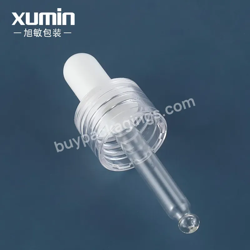 10 Ml Clear Serum Bottle 10ml Transparent Square Dropper Bottle Liquid For Face Skin Care Packaging