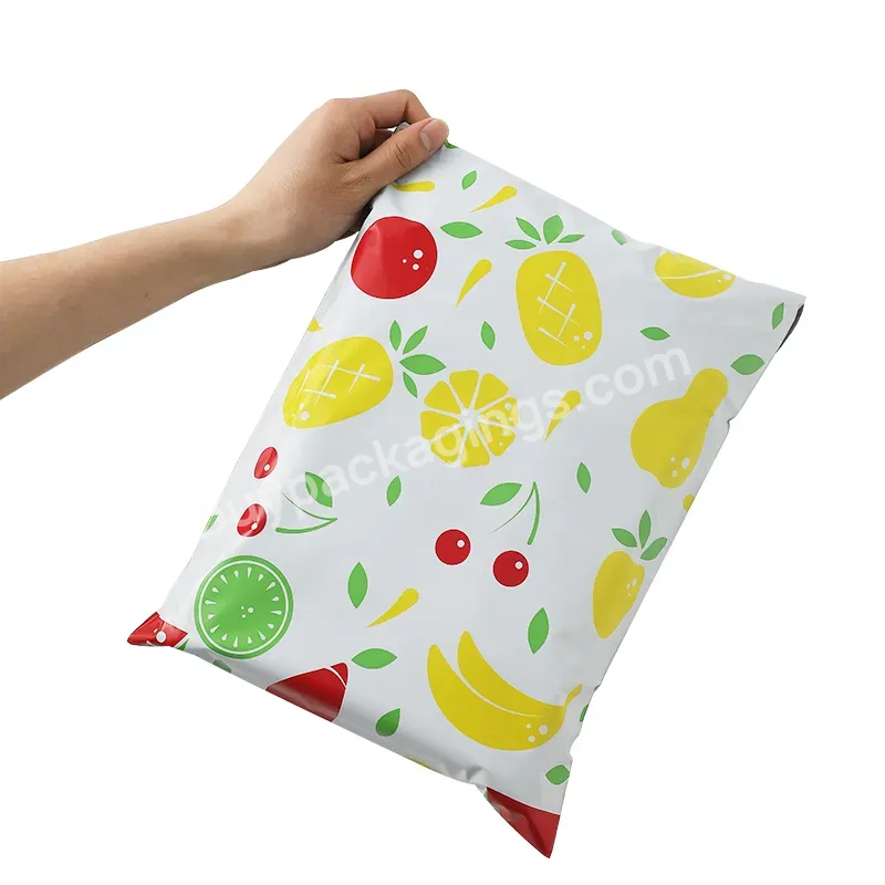 10 X 13inch Fruit Printed Mailing Bags Plastic Poly Mailer Bag For Summer