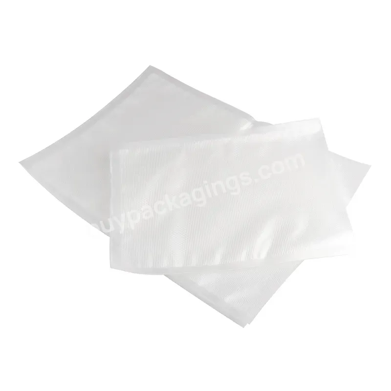 100 6" X 10" Plastic Food Storage Embossed Vacuum Sealer Bags