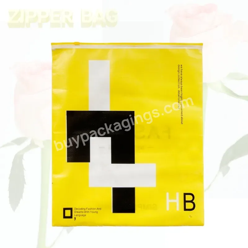 100% Biodegradable And Environmentally Friendly Pvc Plastic Packaging With Multiple Color Options For Zipper Bags